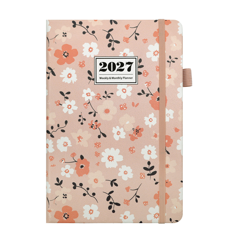 Elegant Floral 2027 Year Weekly Planner
