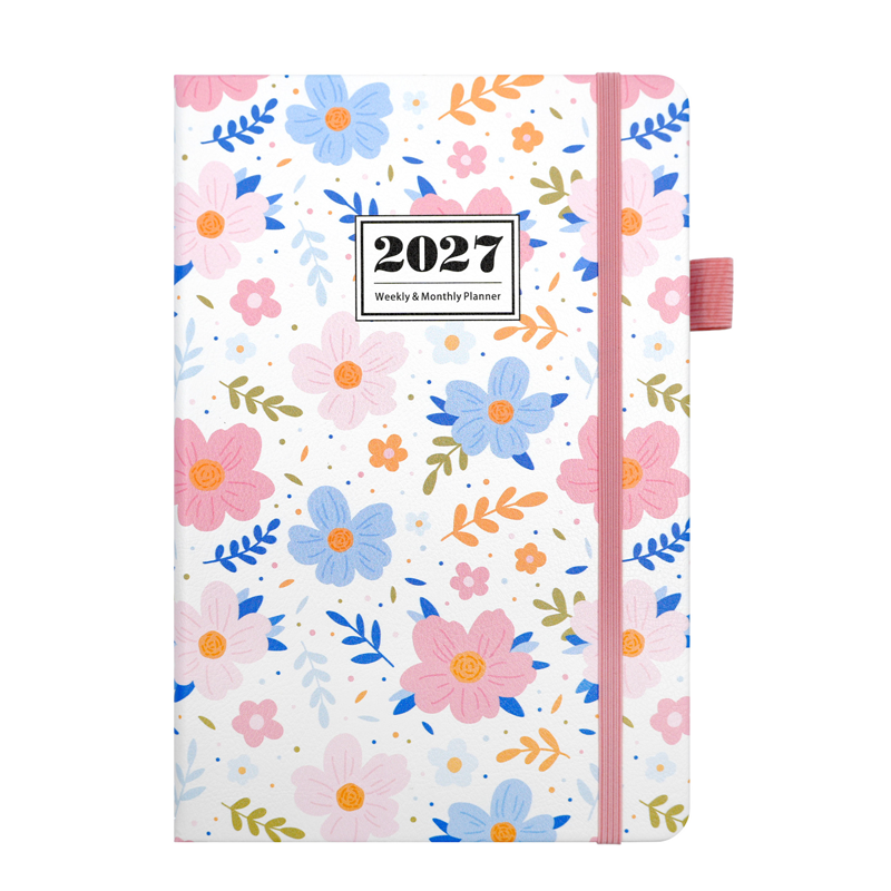 Elegant Floral 2027 Year Weekly Planner