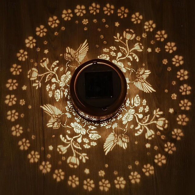 Solar Hummingbird Lantern