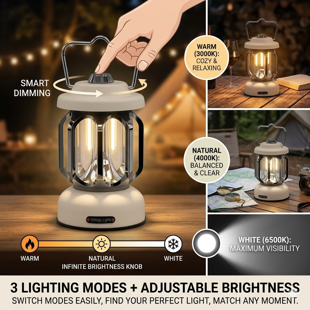 🏕️180 LM USB Charging LED Camping Light