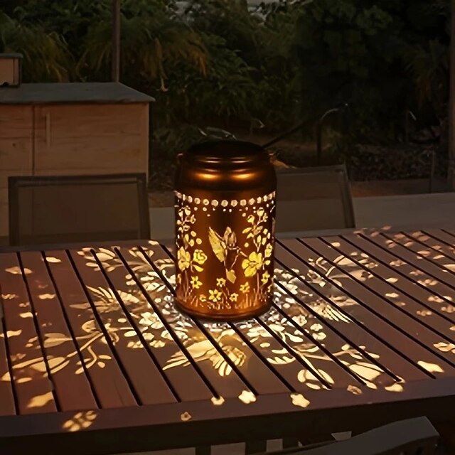 Solar Hummingbird Lantern