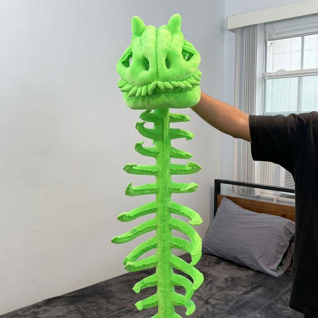Realistic Dinosaur Skeleton Costume Set